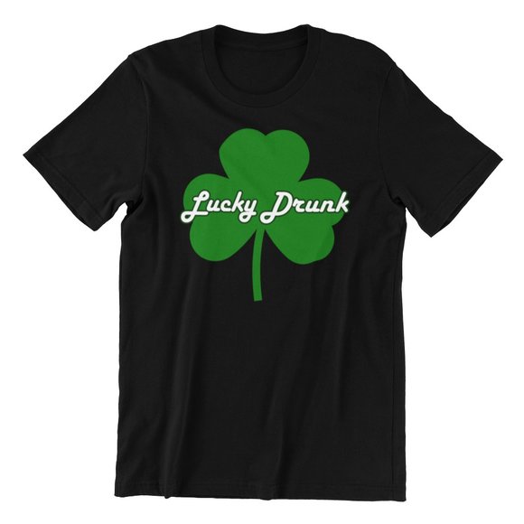 Lucky Drunk St Patrick's day shirt - Picture 3 of 7